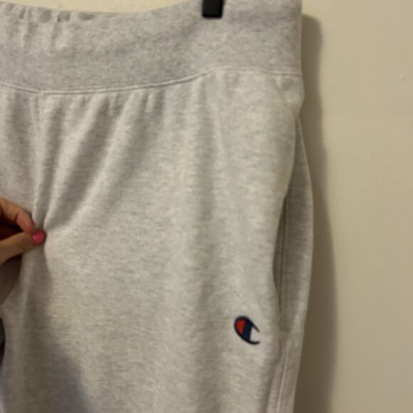 Champion Reverse Weave Gray Jogger Heavyweight Sweatpants Gray XXL - Small Stain - Picture 2 of 9